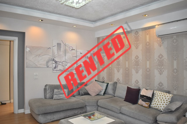 Three bedroom apartment for rent in Cerciz Topulli Street in Tirana, Albania.&nbsp;
It is situated 